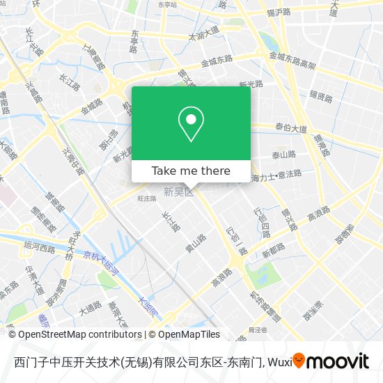 西门子中压开关技术(无锡)有限公司东区-东南门 map