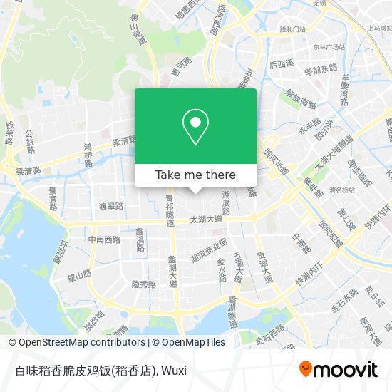 百味稻香脆皮鸡饭(稻香店) map