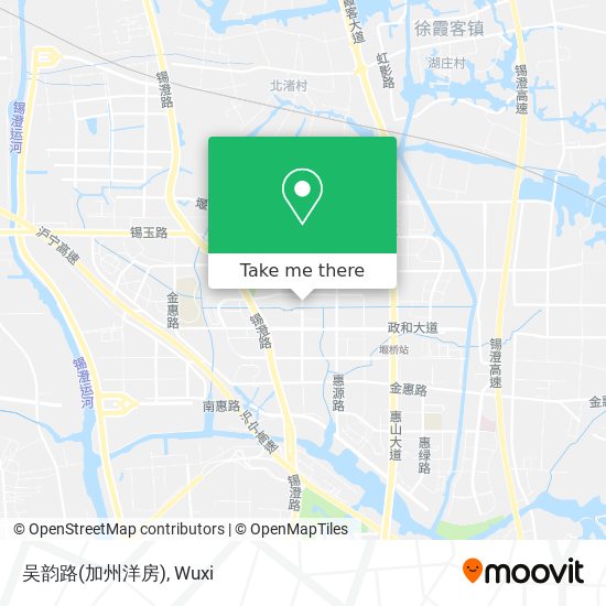 吴韵路(加州洋房) map