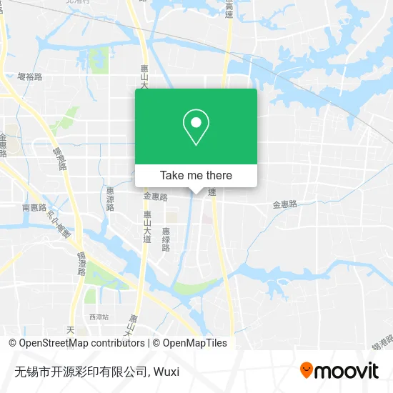 无锡市开源彩印有限公司 map
