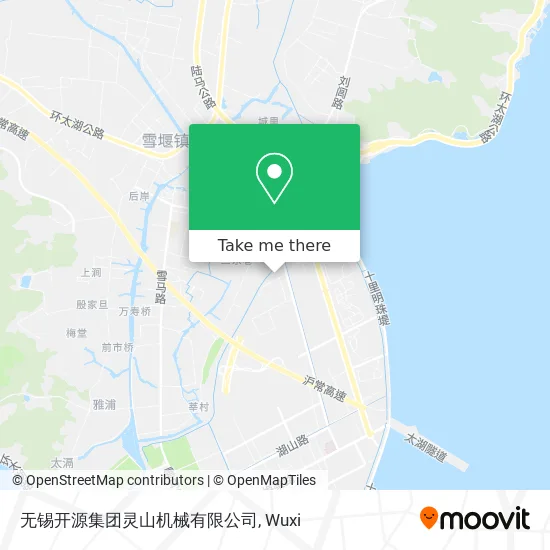 无锡开源集团灵山机械有限公司 map