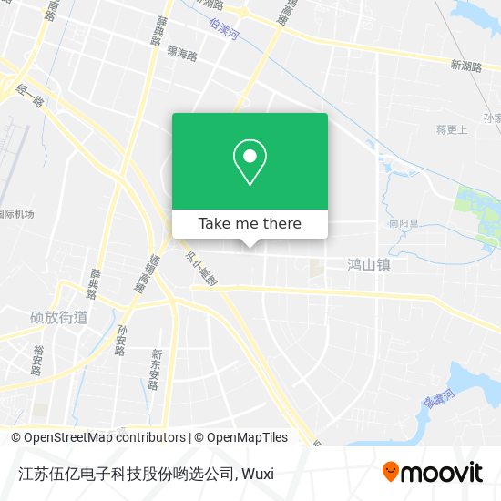 江苏伍亿电子科技股份哟选公司 map