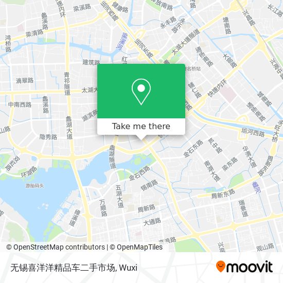 无锡喜洋洋精品车二手市场 map