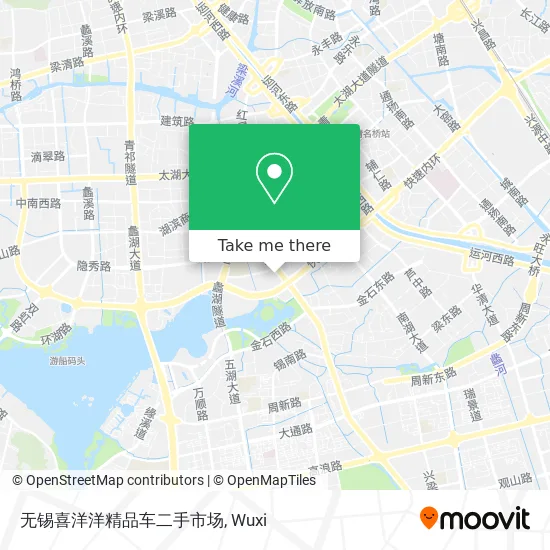 无锡喜洋洋精品车二手市场 map