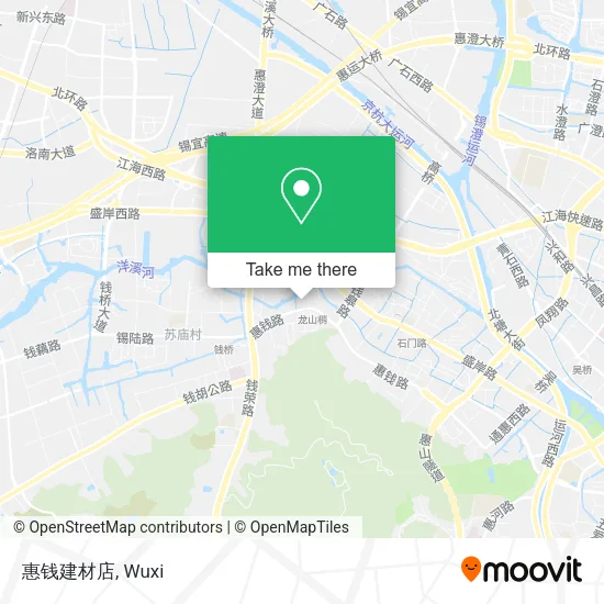 惠钱建材店 map