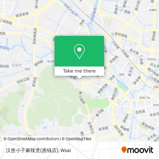 汉堡小子麻辣烫(惠钱店) map