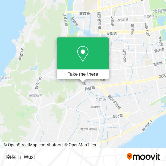 南横山 map