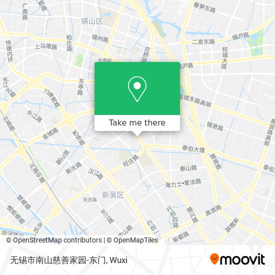 无锡市南山慈善家园-东门 map