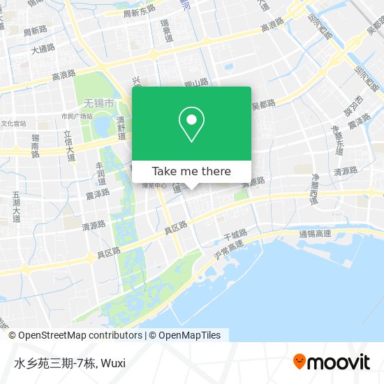 水乡苑三期-7栋 map