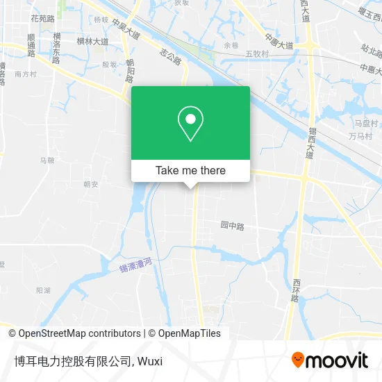 博耳电力控股有限公司 map