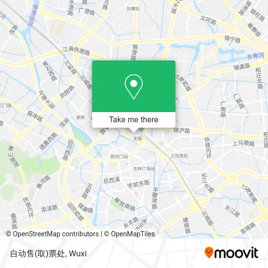 自动售(取)票处 map