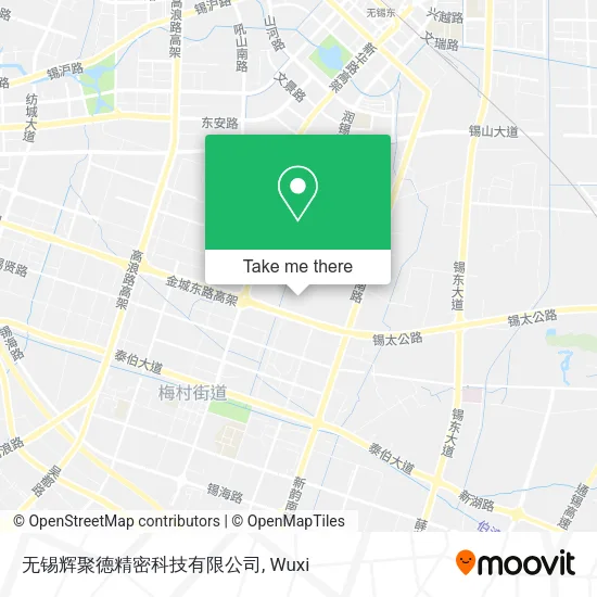 无锡辉聚德精密科技有限公司 map