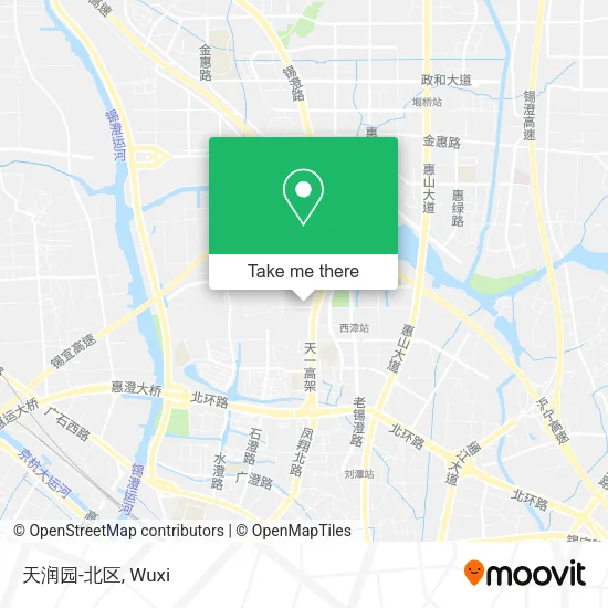 天润园-北区 map