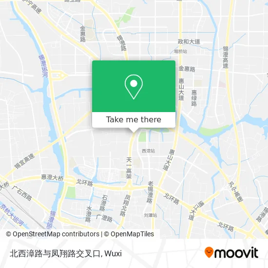 北西漳路与凤翔路交叉口 map