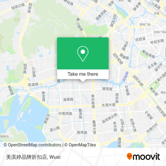 美淇婷品牌折扣店 map