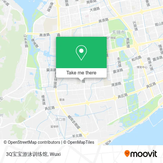 3Q宝宝游泳训练馆 map