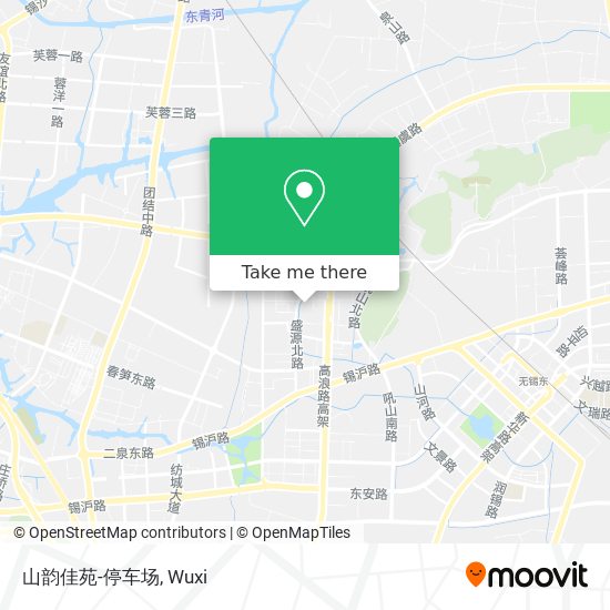山韵佳苑-停车场 map