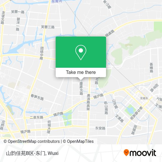 山韵佳苑B区-东门 map