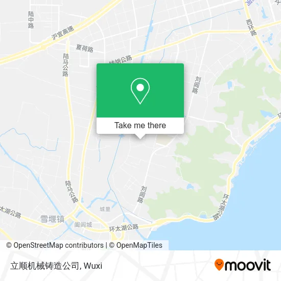 立顺机械铸造公司 map