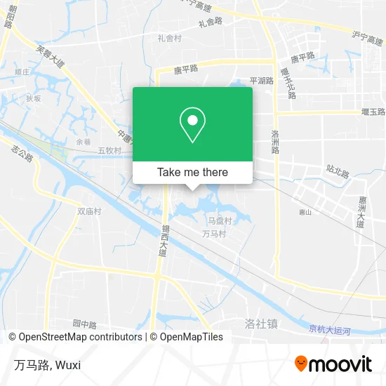 万马路 map