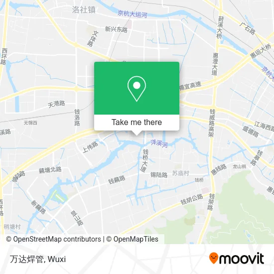 万达焊管 map