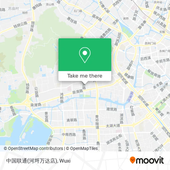 中国联通(河埒万达店) map