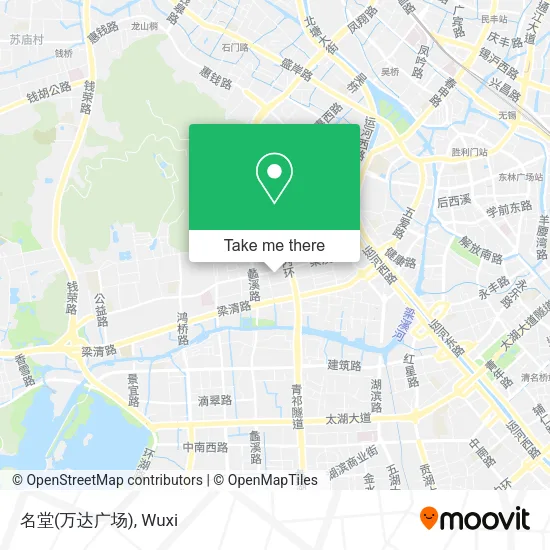 名堂(万达广场) map