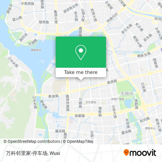 万科邻里家-停车场 map