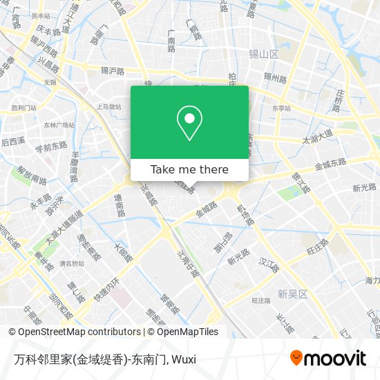 万科邻里家(金域缇香)-东南门 map