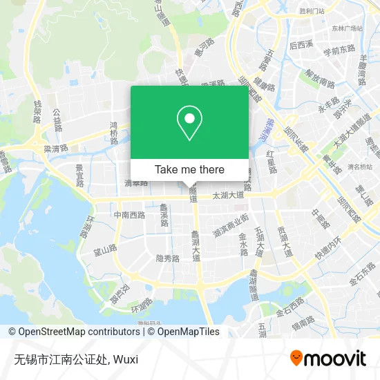 无锡市江南公证处 map