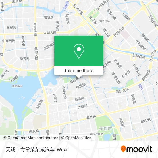 无锡十方常荣荣威汽车 map