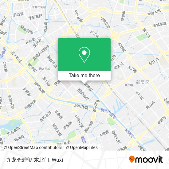 九龙仓碧玺-东北门 map