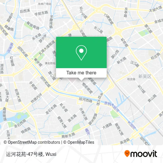 运河花苑-47号楼 map