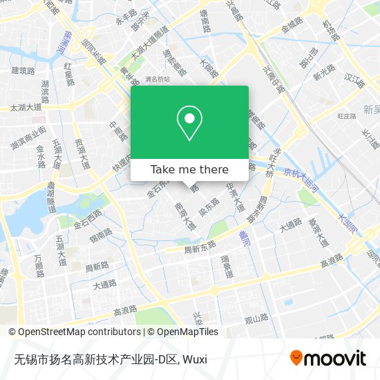 无锡市扬名高新技术产业园-D区 map