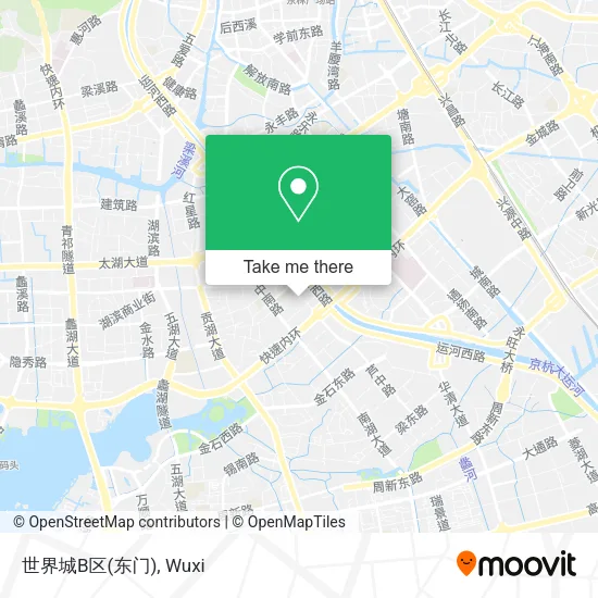 世界城B区(东门) map