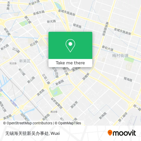 无锡海关驻新吴办事处 map