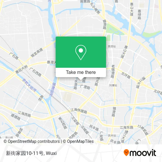新街家园10-11号 map