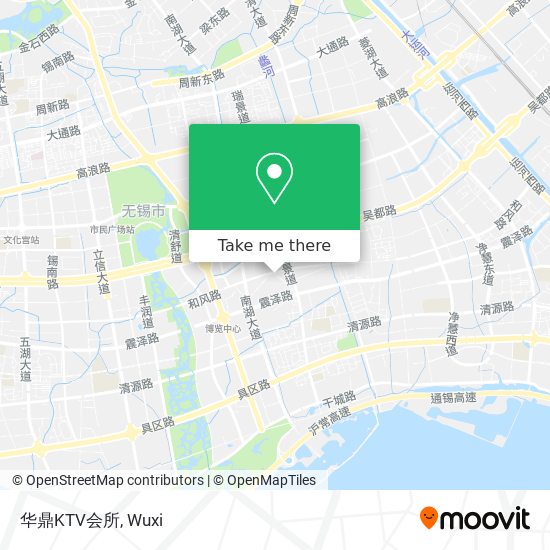 华鼎KTV会所 map