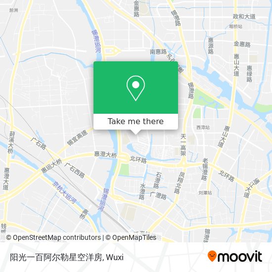 阳光一百阿尔勒星空洋房 map