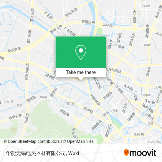 华能无锡电热器材有限公司 map