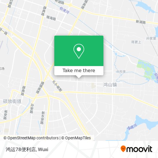 鸿运78便利店 map