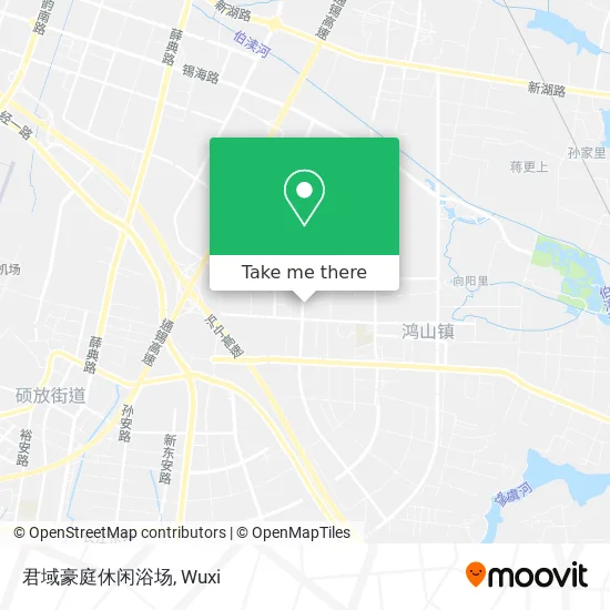 君域豪庭休闲浴场 map