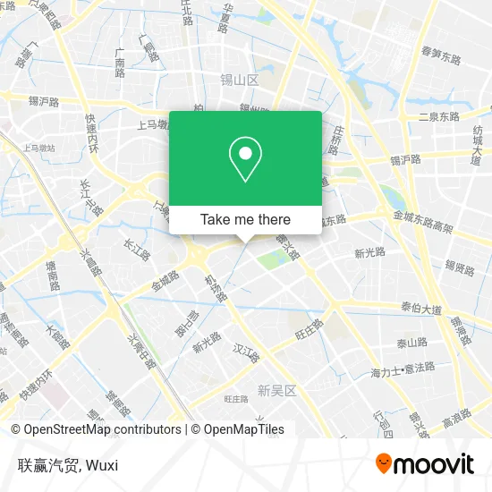 联赢汽贸 map