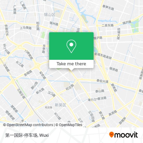 第一国际-停车场 map