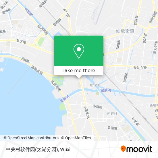 中关村软件园(太湖分园) map