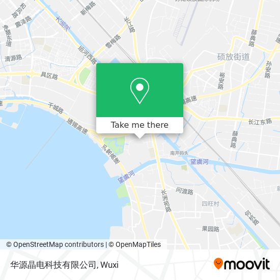 华源晶电科技有限公司 map