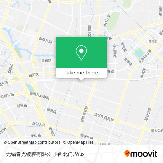 无锡春光镀膜有限公司-西北门 map
