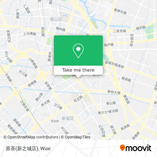 薡茶(新之城店) map