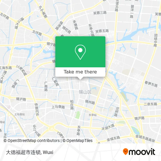 大德福超市连锁 map