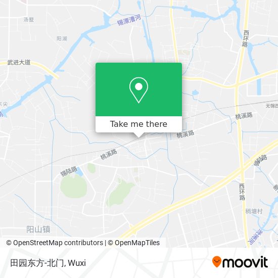 田园东方-北门 map